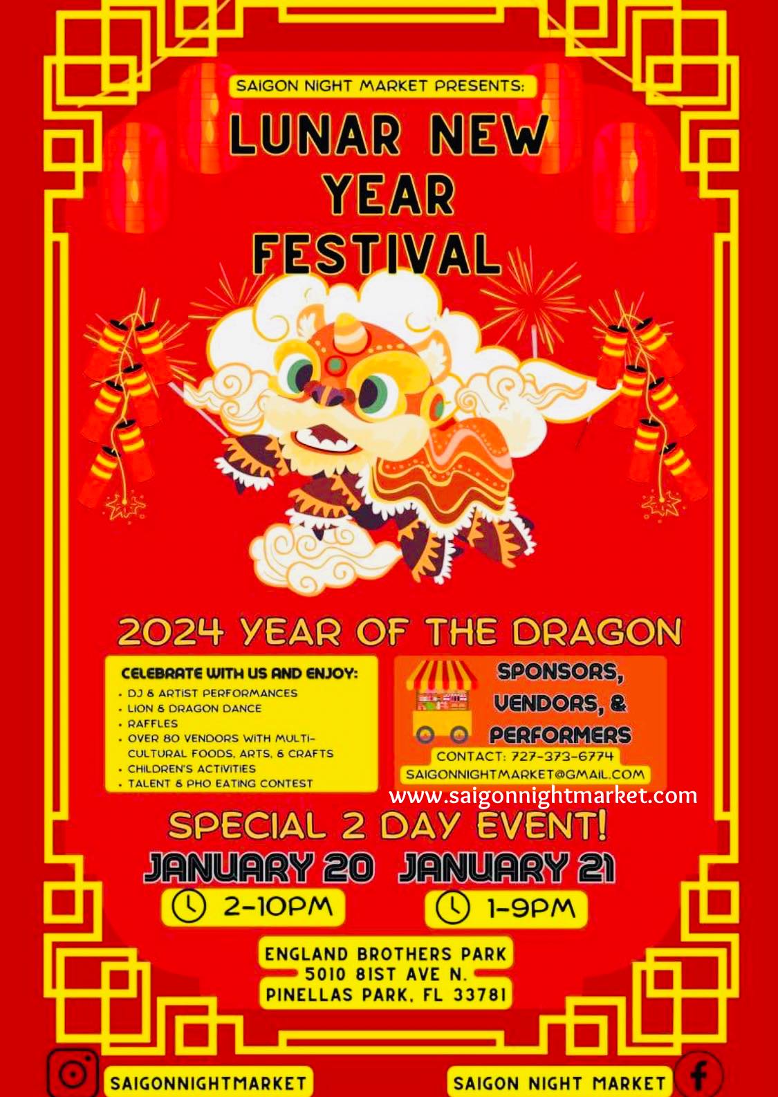 Lunar New Year at Pinellas Park