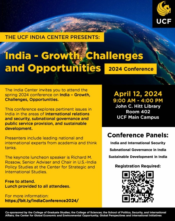 India Center UCF's Spring 2024 Conference