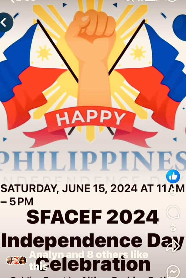 SFACEF Philippine Independence Day
