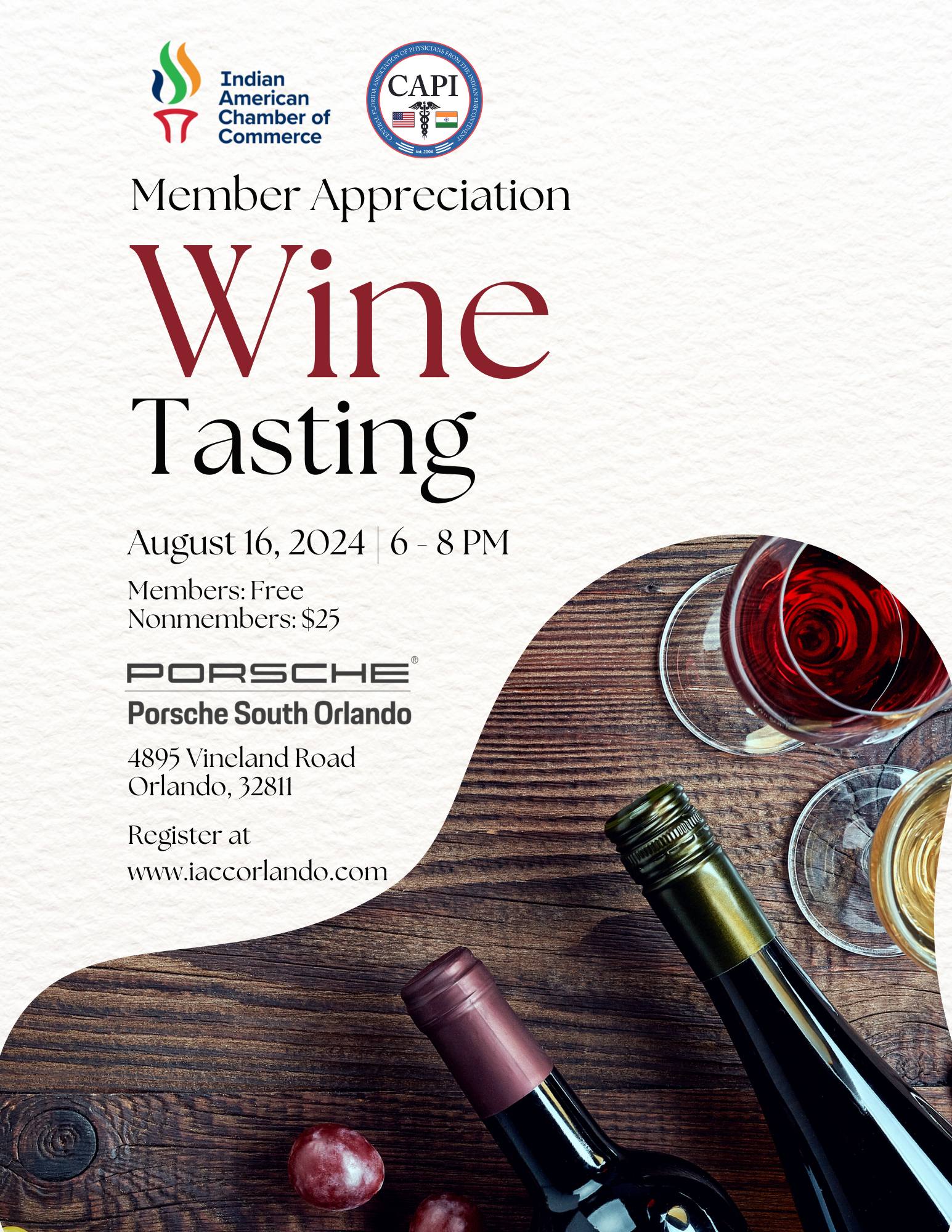 IACC Member Appreciation Wine Tasting