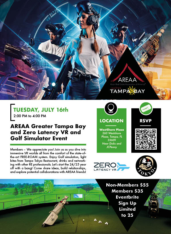 AREAA VR Golf Event