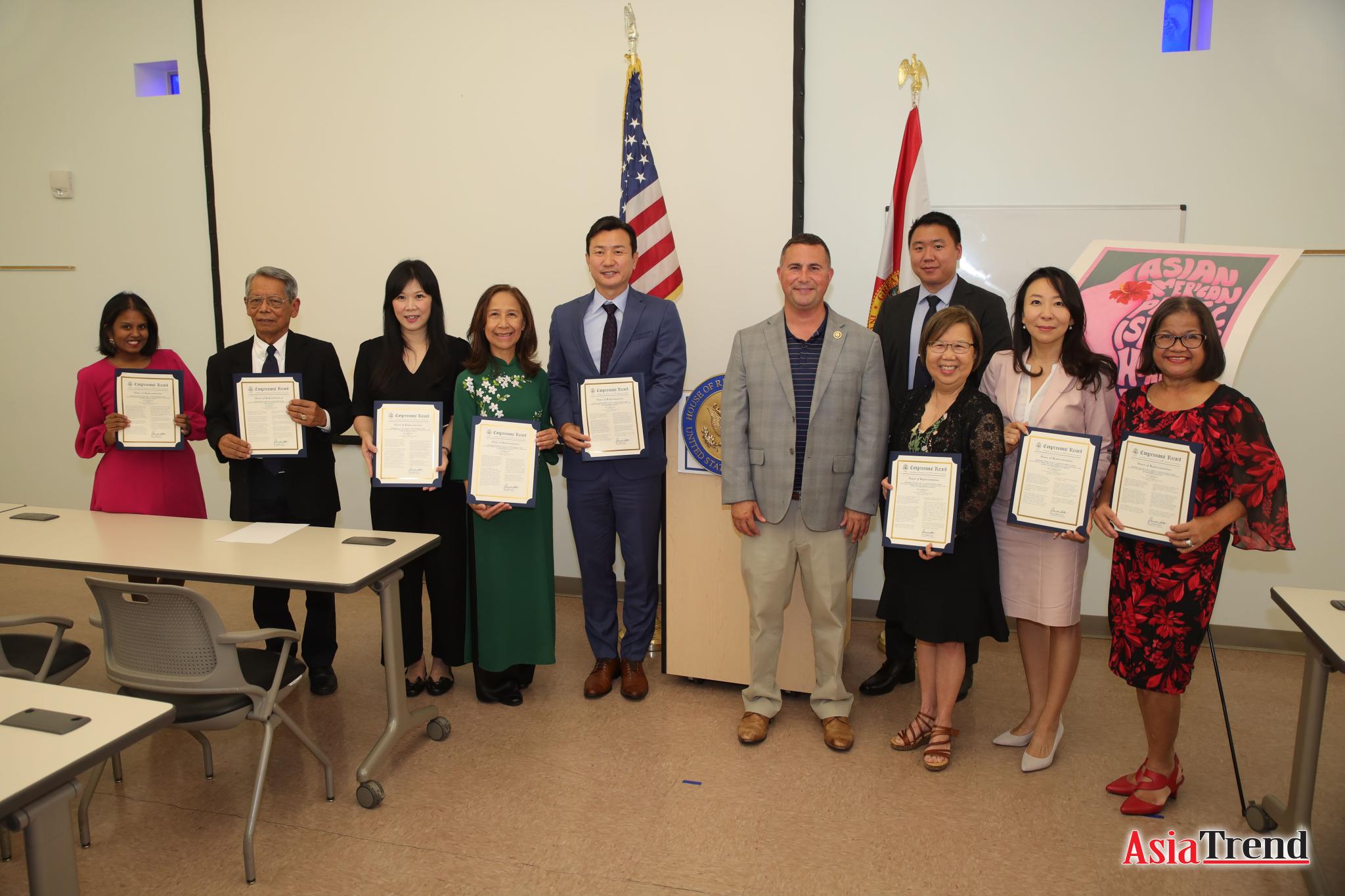 On May 29, Congressman Darren Soto has selected 10 local Asian American of the honorees for Asian American Native Hawaiian Pacific Islander Heritage Month.