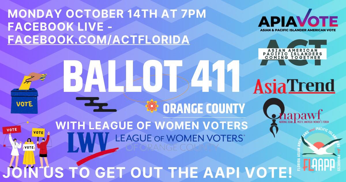 Virtual Workshop on the Ballot 101 for the AAPI community