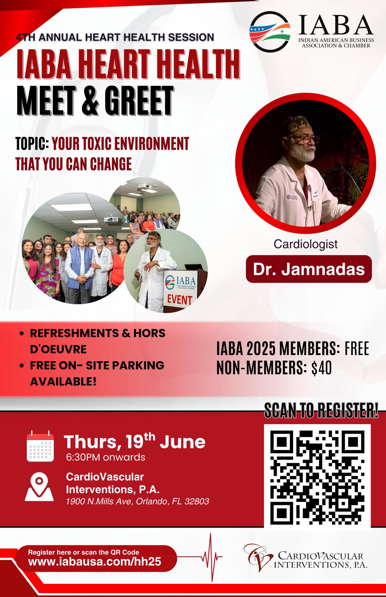IABA 4th Annual Heart Health Session - Heart Health Meet & Greet