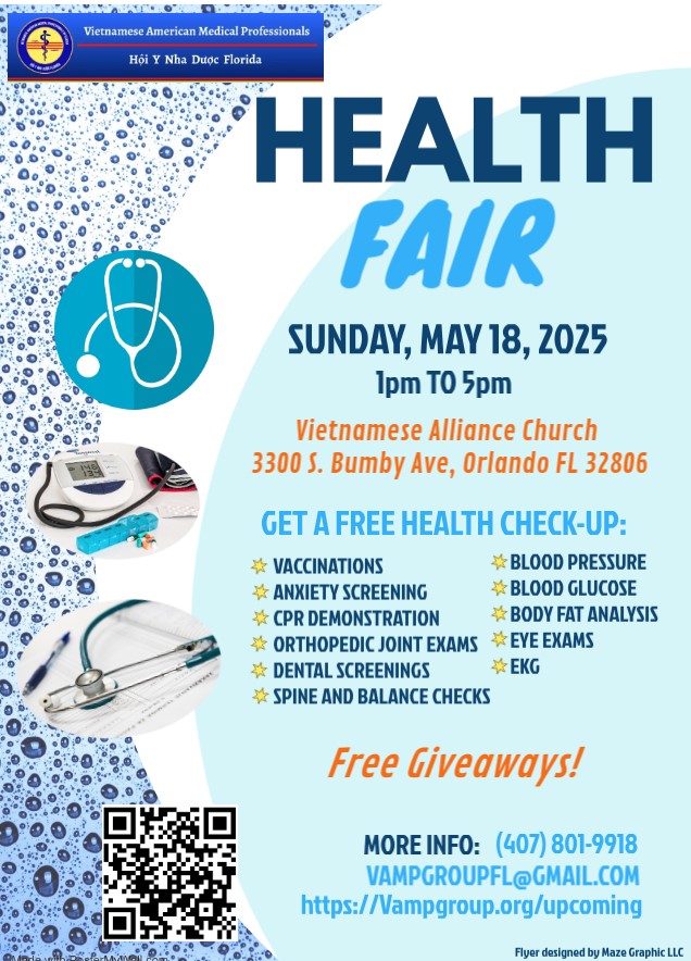 Vietnamese American Medical Professionals Health Fair