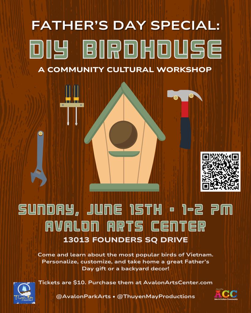 DIY Birdhouse Workshop