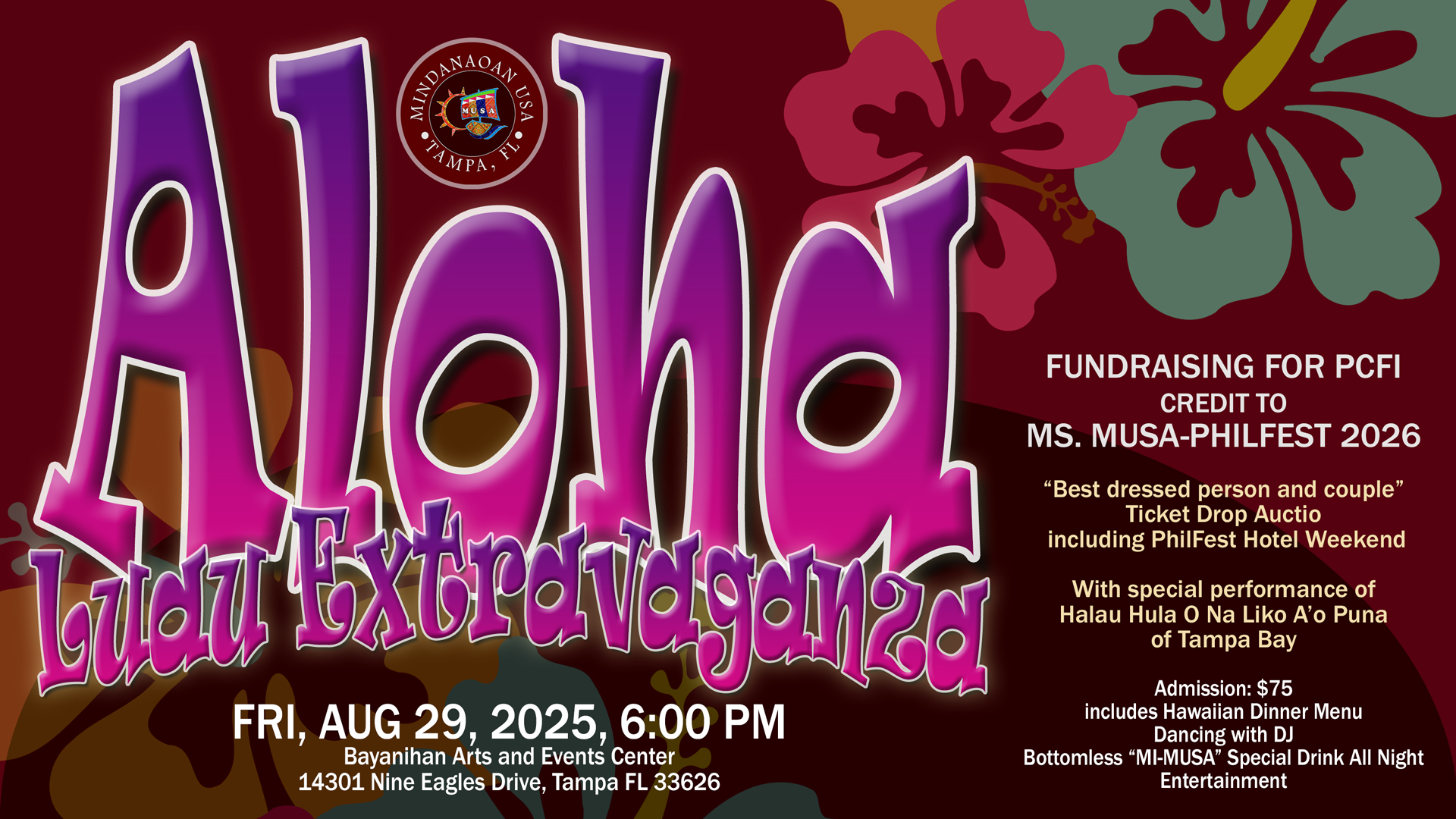 ALOHA LUAU EXTRAVAGANZA