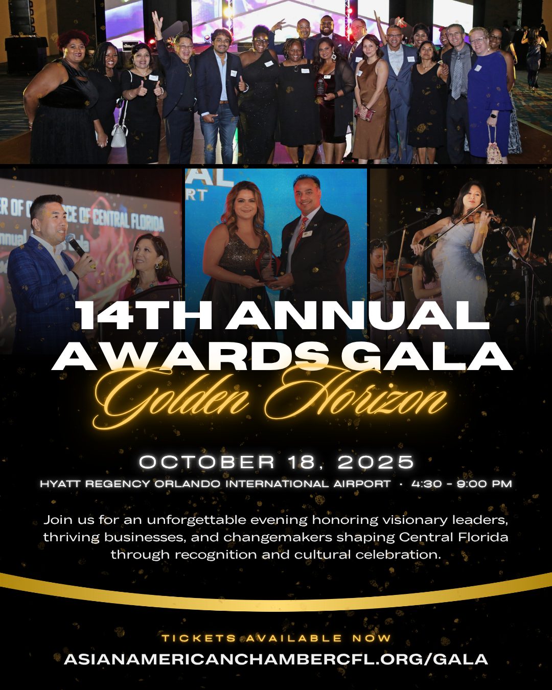 AACC 14th Annual Awards Gala - The Golden Horizon