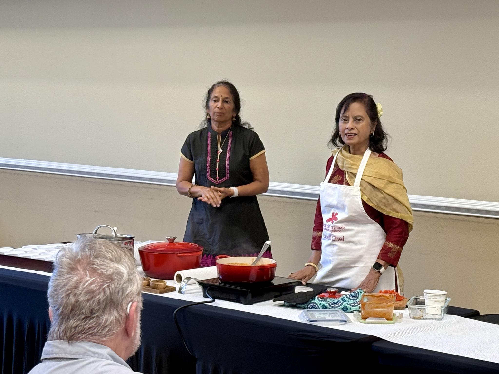 A Taste of India “Butter Chicken” cooking demonstration