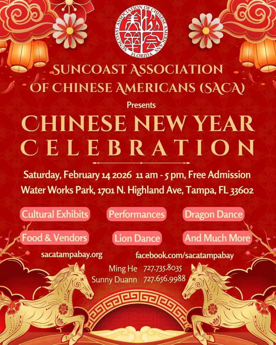 Suncoast Association of Chinese Americans CNY Celebration