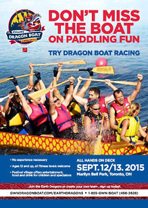21st Annual GWN Dragon Boat Challenge Presented by CIBC