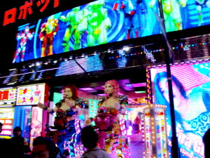 Robot restaurant and dinner show in Shinjuku’s Kabukicho red light district