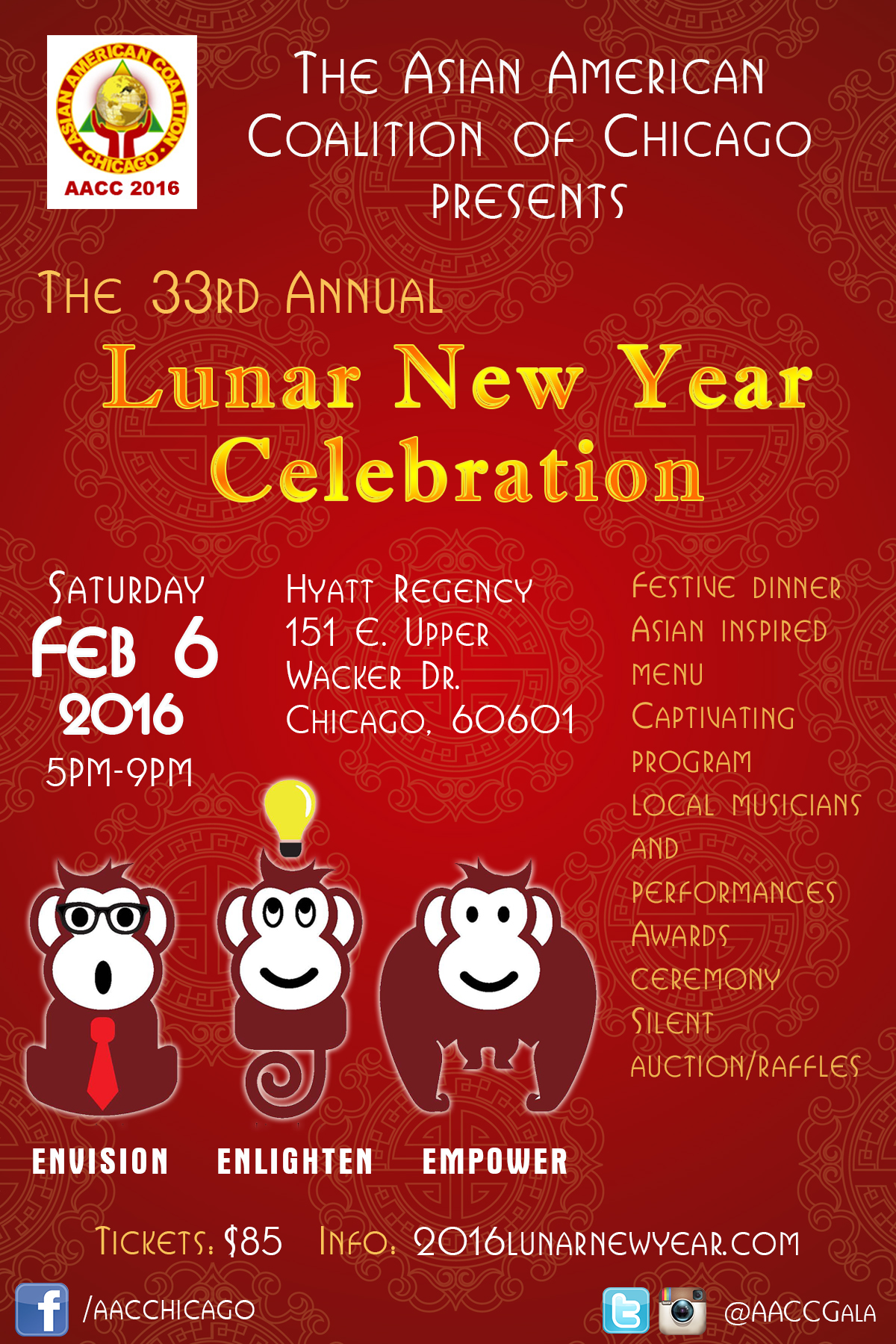 33rd Annual Asian American Coalition of Chicago Lunar New Year Gala
