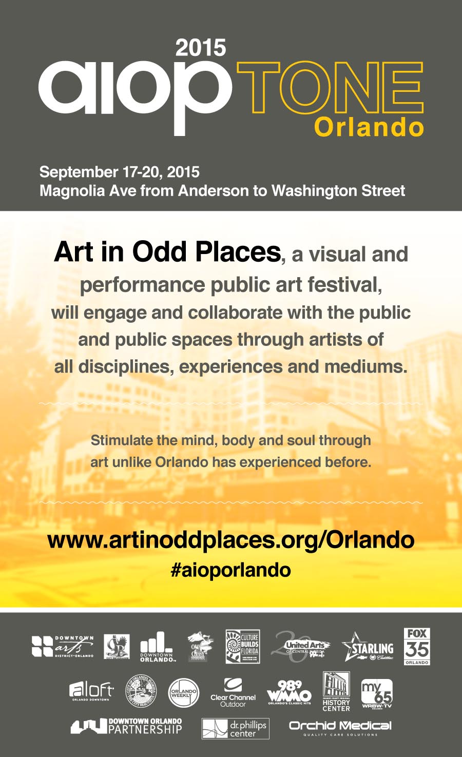 Art in Odd Places 2015: TONE Orlando