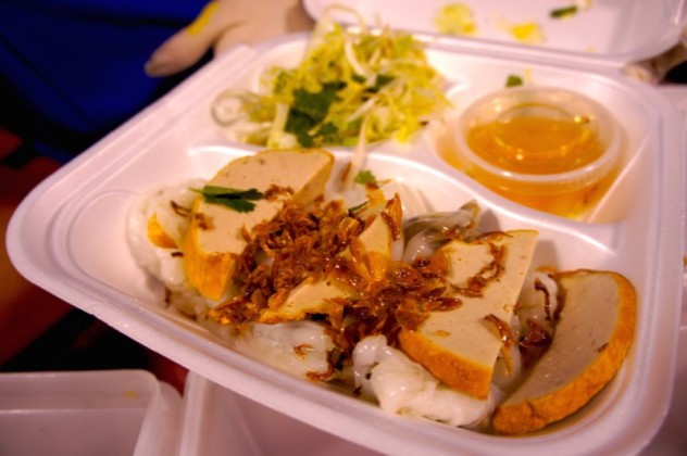 Banh Cuon rice crepes
