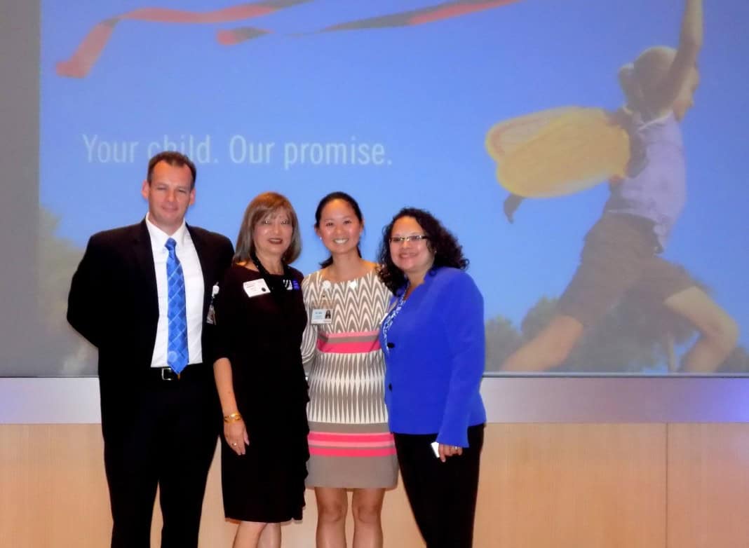 Bruce Richardson, Coco Johnston, Dr. Julie Wei, Gail Rayos