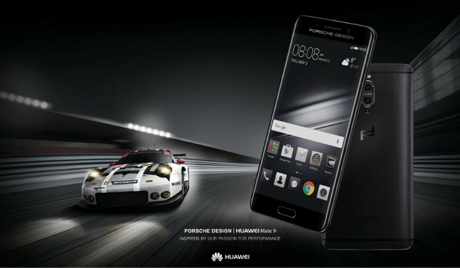uitvegen land Oude man Beyond luxury: Porsche design Huawei Mate 9 - Asia Trend