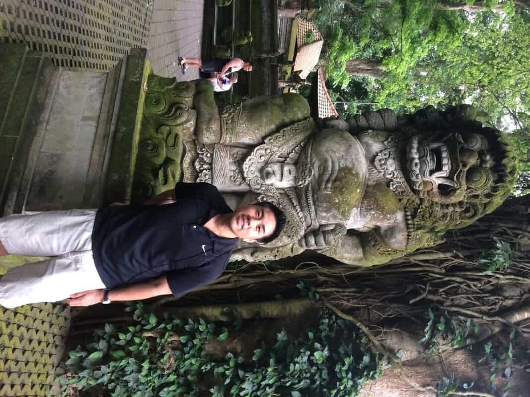 Ancient Balinese sculptures
