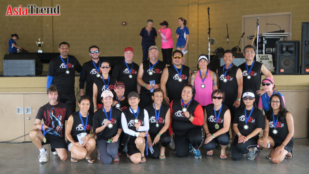 Orlando Dragon Boat Club - Premier Mixed Division A 1st place 