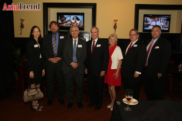 Members of the judiciary from the Orange County Courthouse attended the celebration to support GOAABA. Magistrate Linh Ison, Judge Steve Jewett, Judge Thomas Turner, Judge John Kest, Judge Sally Kest, Judge Kenneth Barlow, and Judge Greg Tynan. Judge Janet Thorpe (not pictured) was also in attendance.