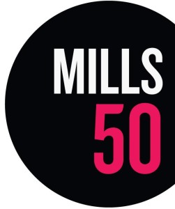 Mills 50 logo