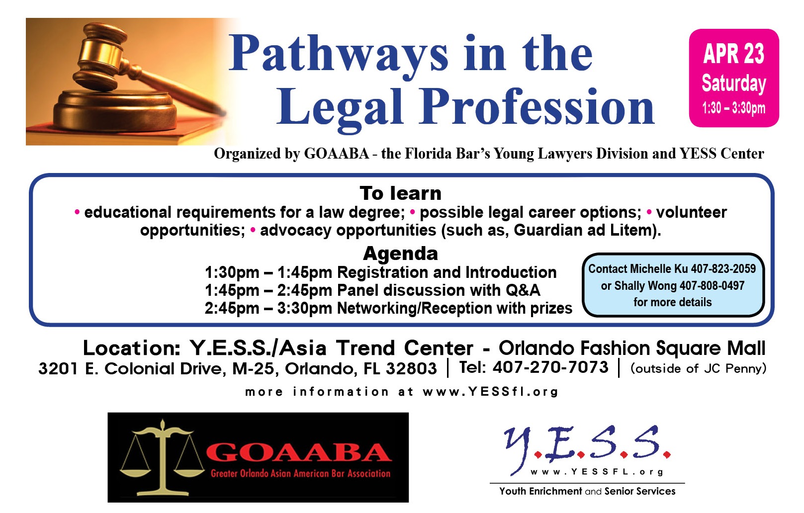 Pathways in the Legal Profession - FREE Seminar