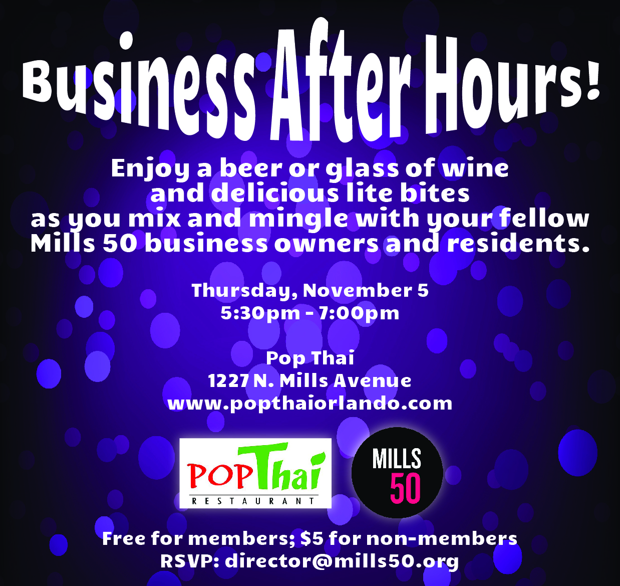 Mills 50 Business After Hours