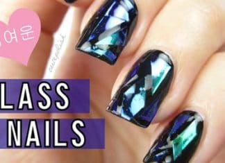 Gorgeous Glass Nail Trend from South Korea nails