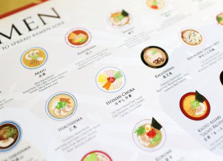 Illustration to spread ramen love